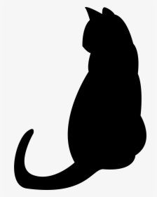 Cat Silhouette Png At Getdrawings - Cat Silhouette Png, Transparent Png, Free Download
