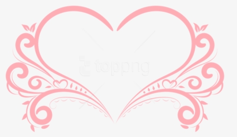 Free Png Heart Decorative Png - Transparent Decorative Shape Clipart Heart, Png Download, Free Download