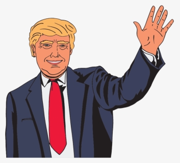 Cartoon Drawing Donald Trump, HD Png Download, Free Download