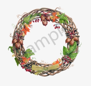 Great Wreath For Mabon - Wreath, HD Png Download, Free Download