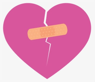 Broken Heart With Bandaid, HD Png Download, Free Download