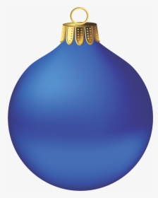 Blue Christmas Ornaments Png, Transparent Png, Free Download