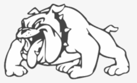 Georgia Bulldog Clipart Black And White Royalty Free - Transparent Background Bulldog Clip Art, HD Png Download, Free Download