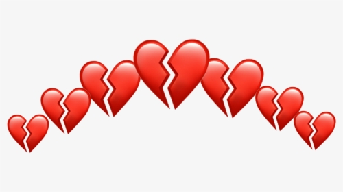 Transparent Broken Heart Clipart - Transparent Broken Heart Emoji, HD Png Download, Free Download
