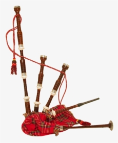 Bagpipes Png Clipart - Back Piper Music Instrument, Transparent Png, Free Download