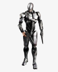 Robocop Png - Robocop 2014 Silver Suit, Transparent Png, Free Download