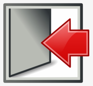 Door, Exit, Log Out, Logout, Sign Out Icon - Arrow Png Transparent Free Left, Png Download, Free Download