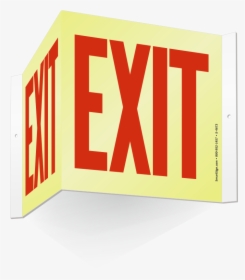 Transparent Exit Door Png - Neon Exit Sign Clipart, Png Download, Free Download