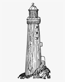Old Lighthouse 1 Clip Arts - Old Lighthouse Clipart, HD Png Download, Free Download