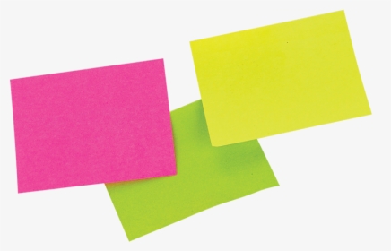 Sticky Notes New Fluorescent - Fluorescent Post It Notes, HD Png Download, Free Download