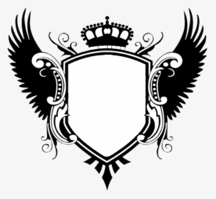 Crest With Wings Psd25496 Photo By Kryoung02 - Shield With Wings Png, Transparent Png, Free Download