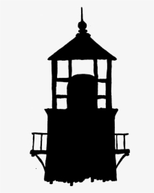 Clip Art Light House Black And White, HD Png Download, Free Download