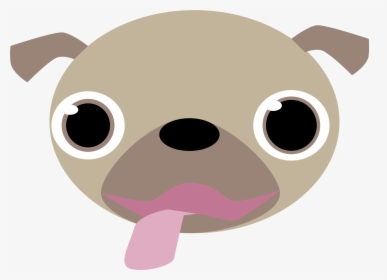 Drawing Bulldogs Clip Art - Clip Art Dog Face, HD Png Download, Free Download