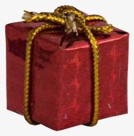 Little Gift Box Christmas Ornament Png - Box, Transparent Png, Free Download
