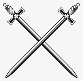 Medieval Crossed Swords Transparent, HD Png Download, Free Download