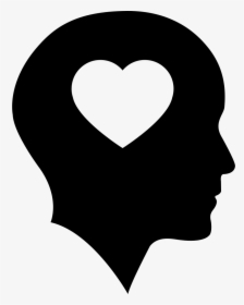 Bald Head With Heart - People With Heart Icon, HD Png Download, Free Download