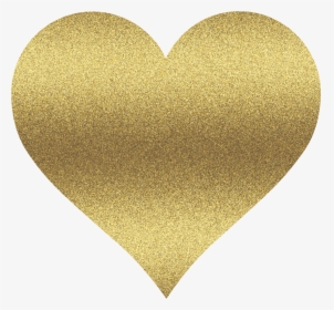 Gold Heart Clip Art - Heart, HD Png Download, Free Download