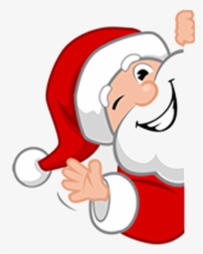 Secret Santa , Png Download - Santa Waving Clipart, Transparent Png, Free Download
