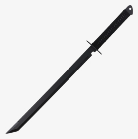 Black Ninja Sword With Cross Guard - 2020 Easton Ghost Fastpitch, HD Png Download, Free Download