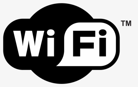 Wifi Logo Black And White - Wi Fi, HD Png Download, Free Download