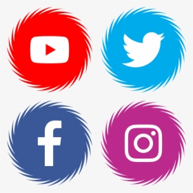 Facebook Twitter Instagram Youtube Logo - Facebook Instagram Youtube Logo, HD Png Download, Free Download