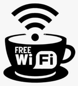 Fee Wifi Sign - Coffe And Free Wifi, HD Png Download, Free Download