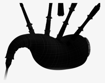 Bagpipes Png Black And White, Transparent Png, Free Download