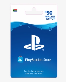 R50 Wallet Top-up For Purchases On Playstation Store - Ps4 Wallet Top Up, HD Png Download, Free Download