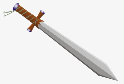 Sword Dagger Scabbard Openclipart Image - Transparent Background Sword Clipart, HD Png Download, Free Download