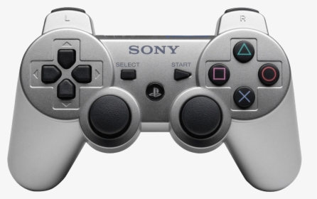 Playstation Joystick - Ps3 Controller Silver, HD Png Download, Free Download