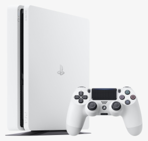 Transparent Ps4 Pro Png - Playstation 4 Slim White 500gb, Png Download, Free Download