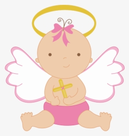Pink Angel For Christening, HD Png Download, Free Download