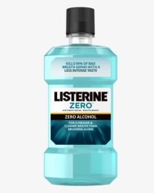 New Listerine Zero Clean - Listerine Cool Mint Zero Alcohol, HD Png Download, Free Download