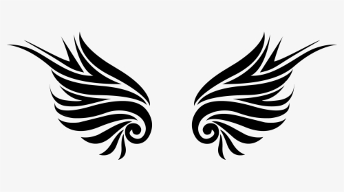 Transparent Tribal Vector Png - Tribal Flame Clipart Black And White, Png Download, Free Download