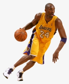 Basketball Player Png - Kobe Bryant Lakers Png, Transparent Png, Free Download