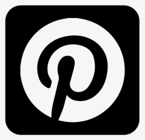 Pinterest Logo Png - Social Media Logo White, Transparent Png, Free Download