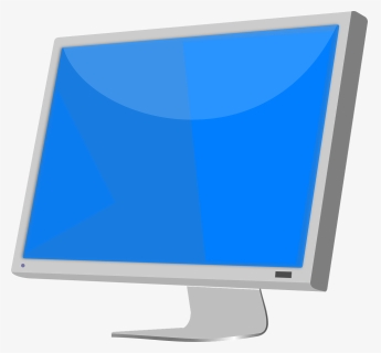 Monitor, Display, Computer, Screen, Isolated - Monitor Image For Drawing, HD Png Download, Free Download