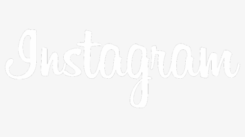 Instagram Font Logo White Png - Calligraphy, Transparent Png, Free Download