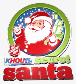 Secret Santa Logo - Khou 11 Secret Santa, HD Png Download, Free Download