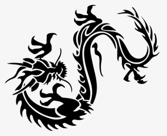 Visual Arts,art,silhouette - Chinese Dragon Vector Transparent, HD Png Download, Free Download