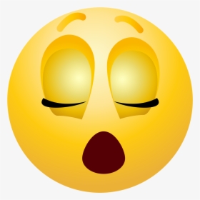 Sleeping Emoticon Emoji Clipart Info Emoticon Emoji - Emoticon Emoji Clipart Emoji, HD Png Download, Free Download