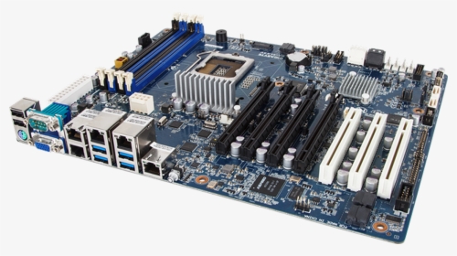 Motherboard Video Card Intel Xeon Central Processing - Computer Motherboard Png, Transparent Png, Free Download