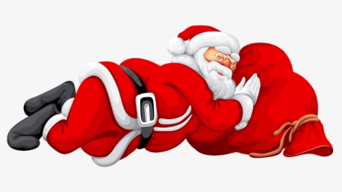 Santa Claus Png Image - Santa Claus Sleeping Png, Transparent Png, Free Download