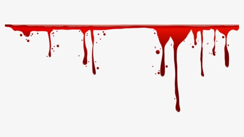 Transparent Drip Clipart - Blood Dripping Transparent Background, HD Png Download, Free Download