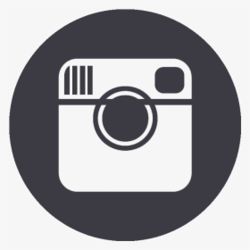 Instagram Round Icon Black Png, Transparent Png, Free Download