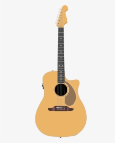 Guitar Vector Cartoon By Thegoldenbox On Clipart Library- - Classic Guitar, HD Png Download, Free Download