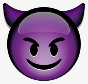 Download Devil Emoji [free Emoji Images Png] - Purple Devil Emoji, Transparent Png, Free Download