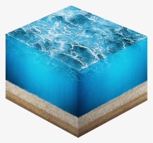 Ocean Cross Section With Water And Sand Png - Water Cross Section Png, Transparent Png, Free Download