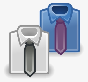 Office, Theme, Shirt, Tie, Look, Fashion, Men, Icon - Preference Clipart, HD Png Download, Free Download