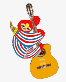 Sloth Clipart Guitar, HD Png Download, Free Download